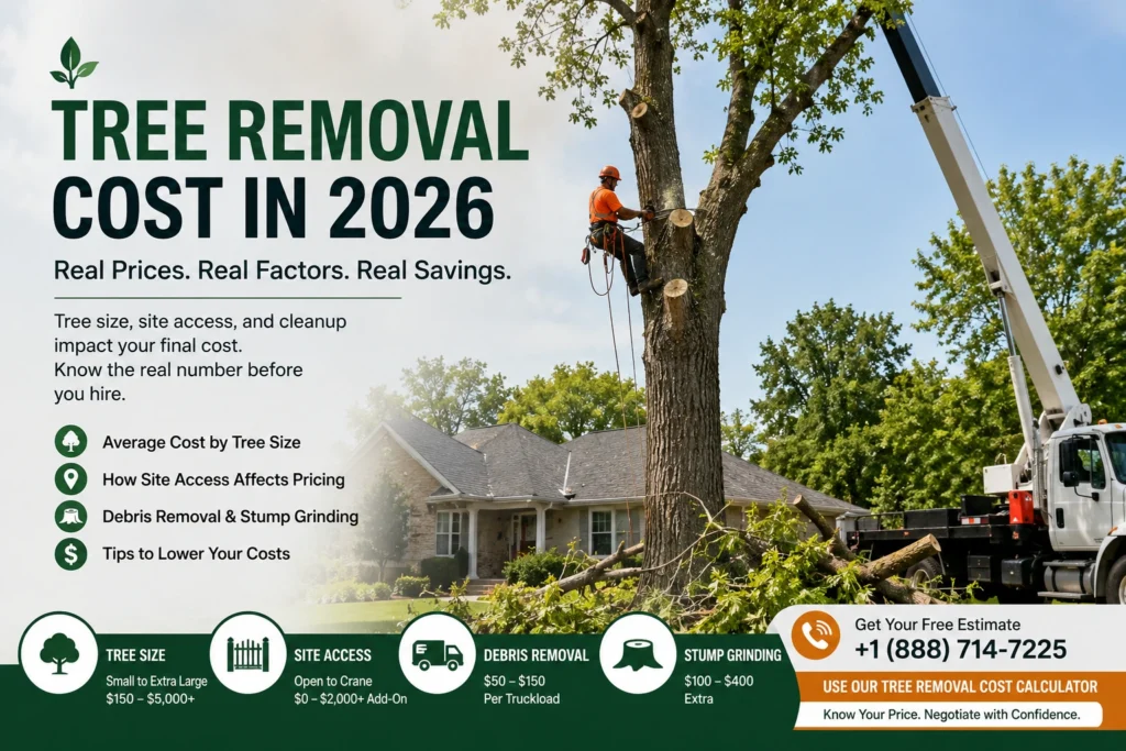 Tree Removal cost and Accessibility