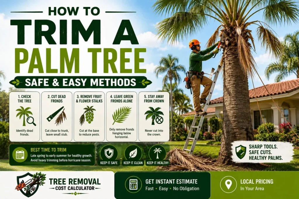 How to Trim a Palm Tree – Safe & Easy Methods