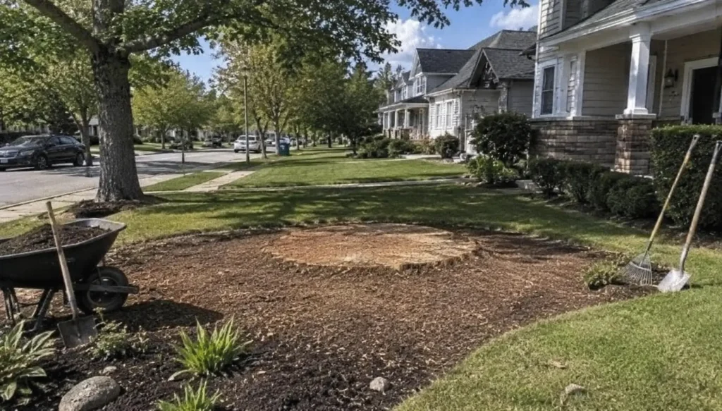 Tree Stump Is Removal