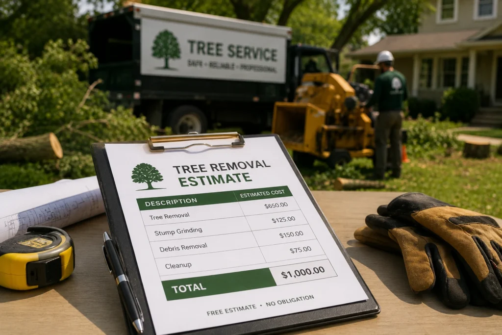 Free Tree Removal Estimates – How to Get One Fast